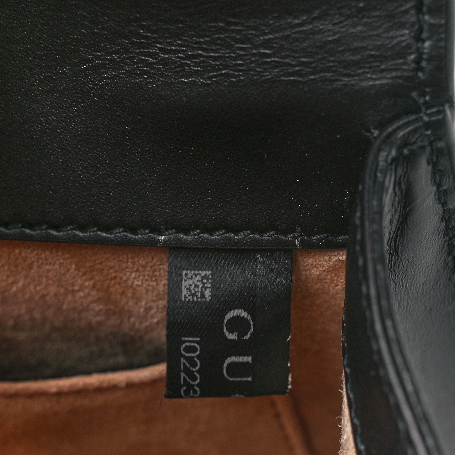 Gucci Calfskin Mini Sylvie Top Handle Bag Black 8 of 14