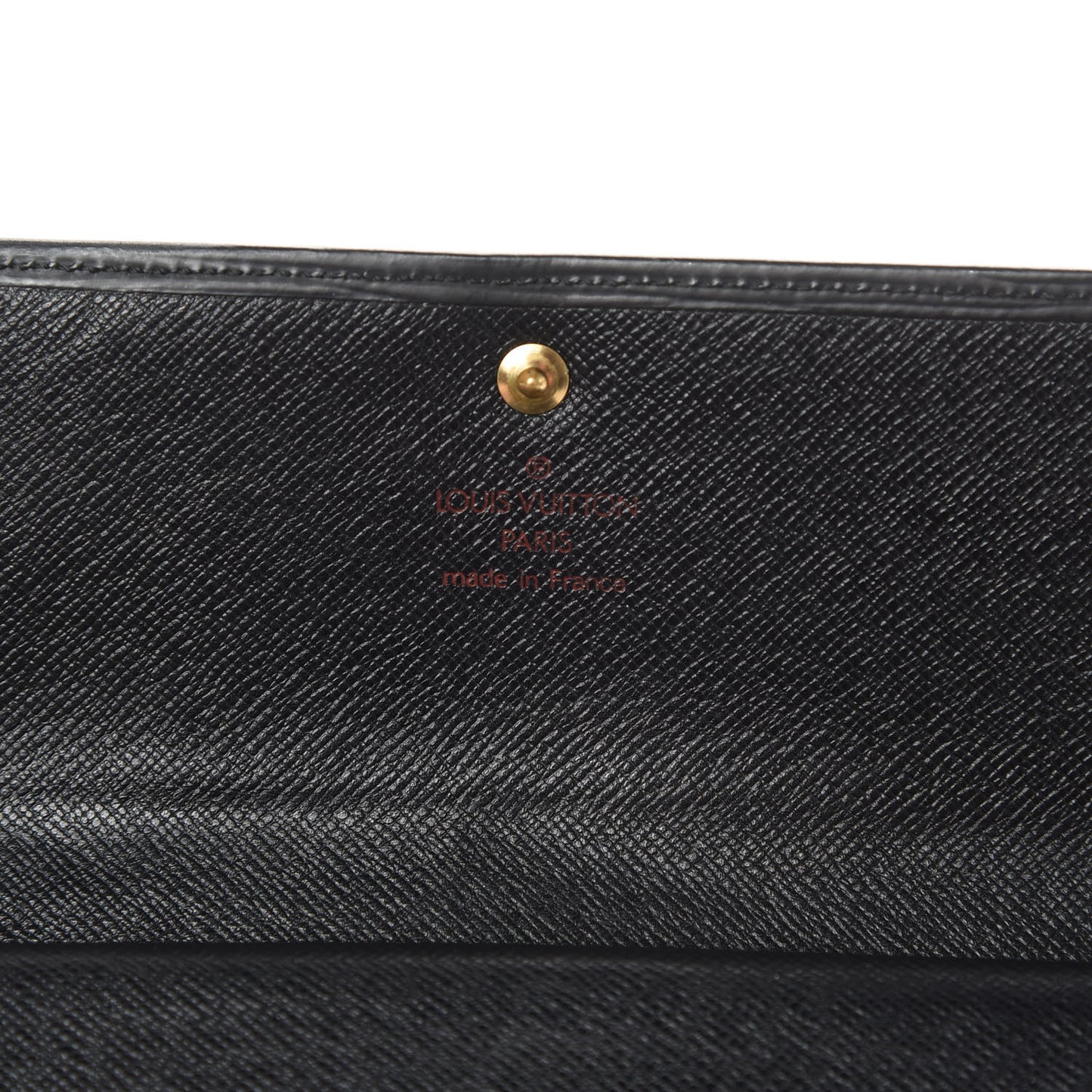 Epi Porte Tresor International Wallet Black