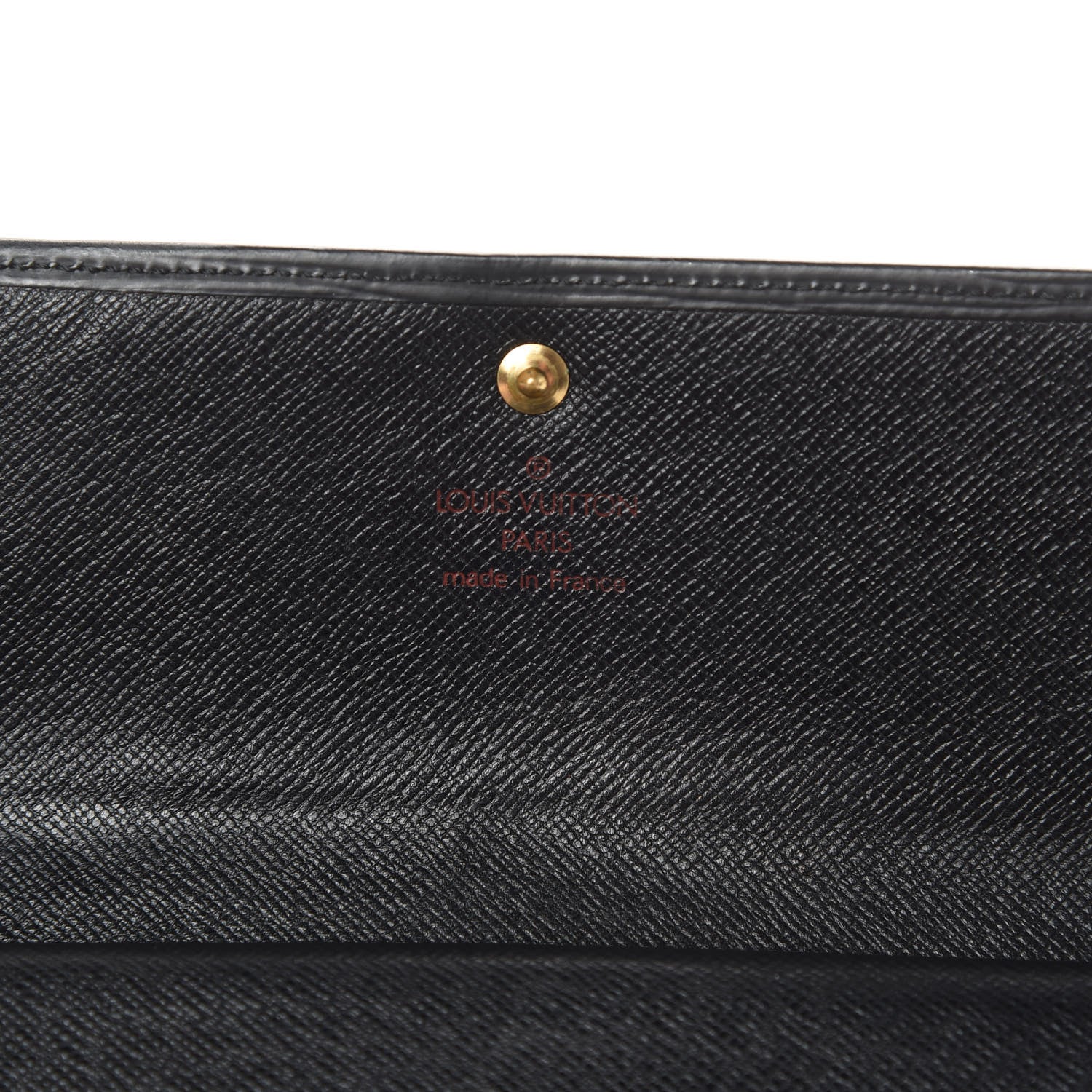 Louis Vuitton Epi Porte Tresor International Wallet Black 6 of 13