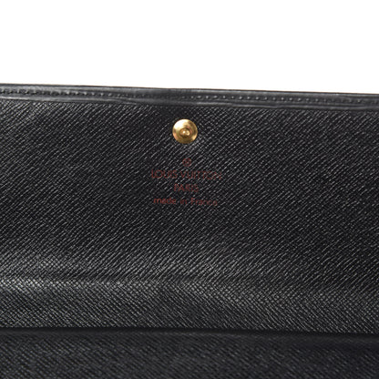 Louis Vuitton Epi Porte Tresor International Wallet Black 6 of 13