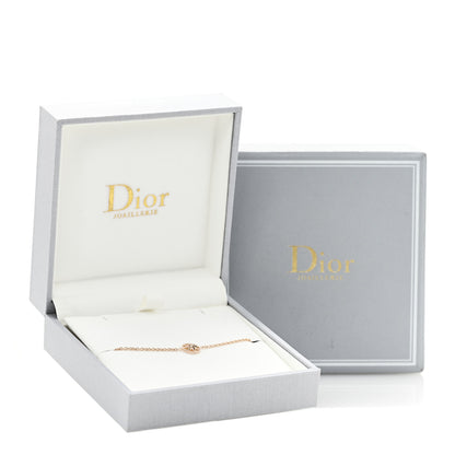 Christian Dior 18K Rose Gold Diamond XS Rose Des Vents Bracelet 6 of 6