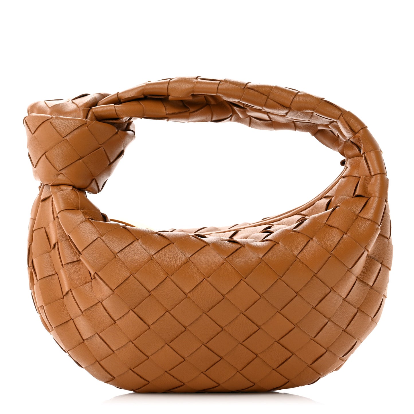 Nappa Intrecciato Mini Jodie Caramel