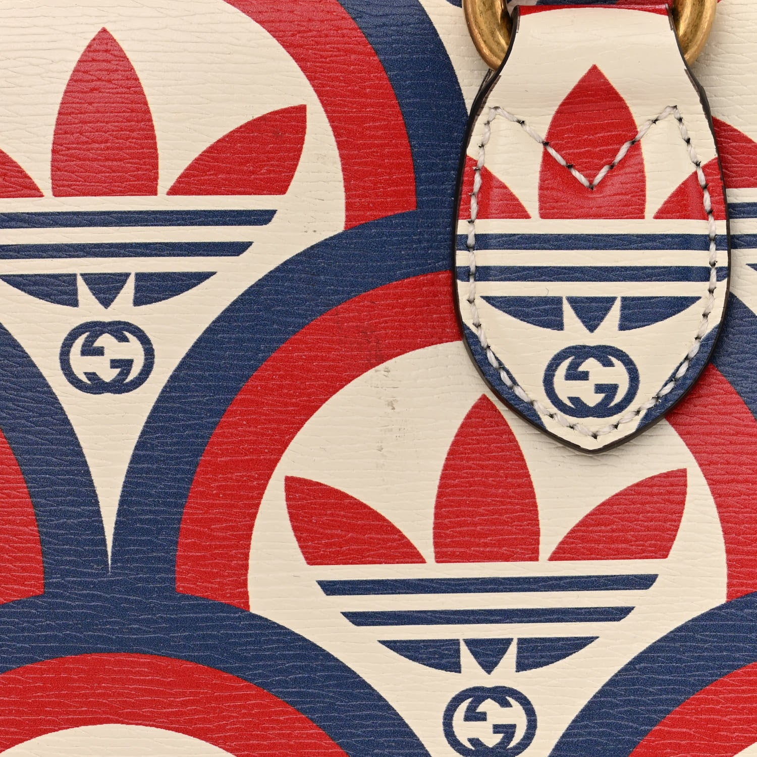 Gucci X ADIDAS Shangai Calfskin Web Trefoil Interlocking G Mini