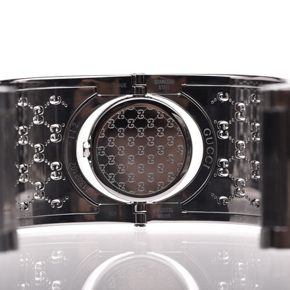 Gucci Stainless Steel 33mm Twirl Quartz Watch Brown 5 of 6