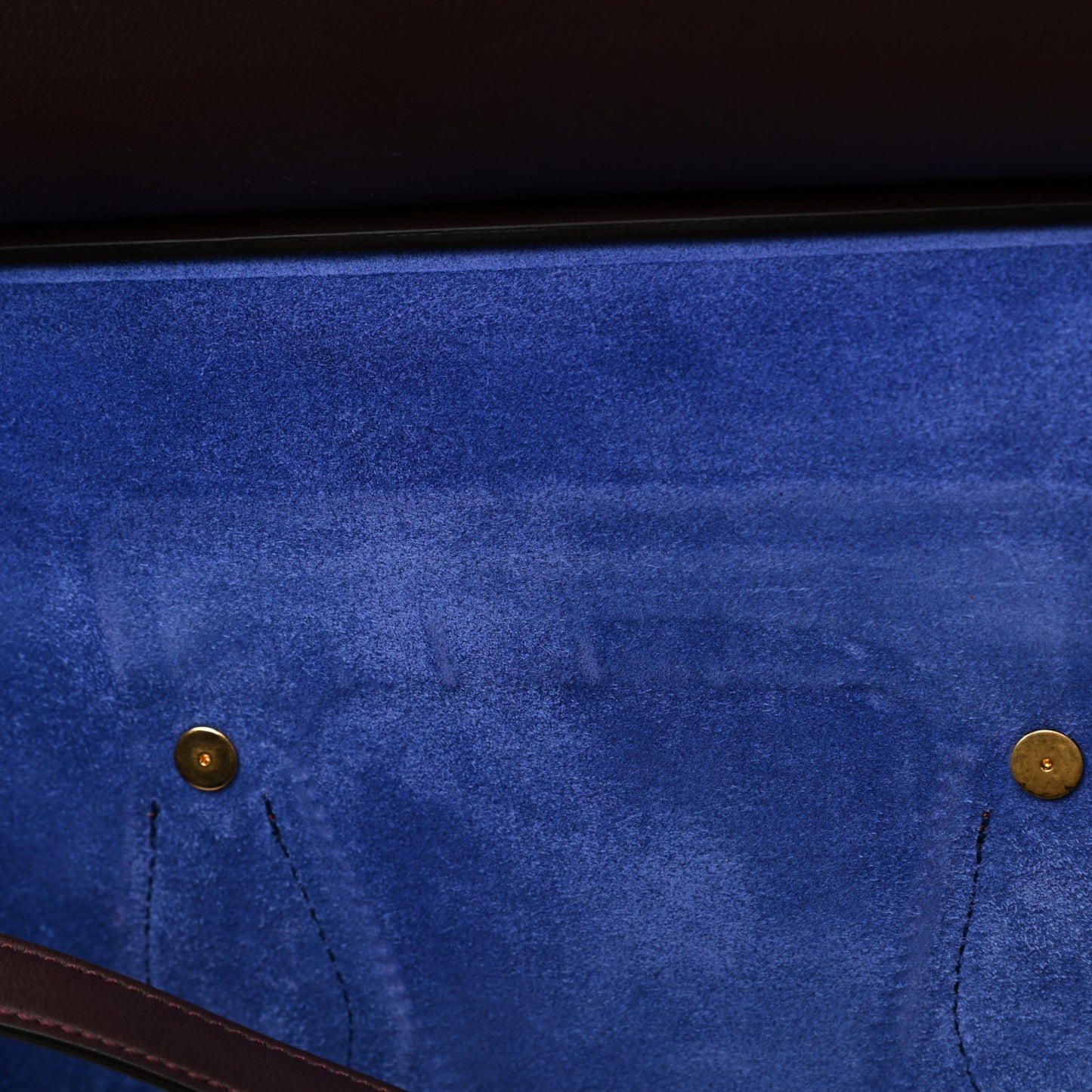 Smooth Calfskin Small Tie Knot Tote Burgundy