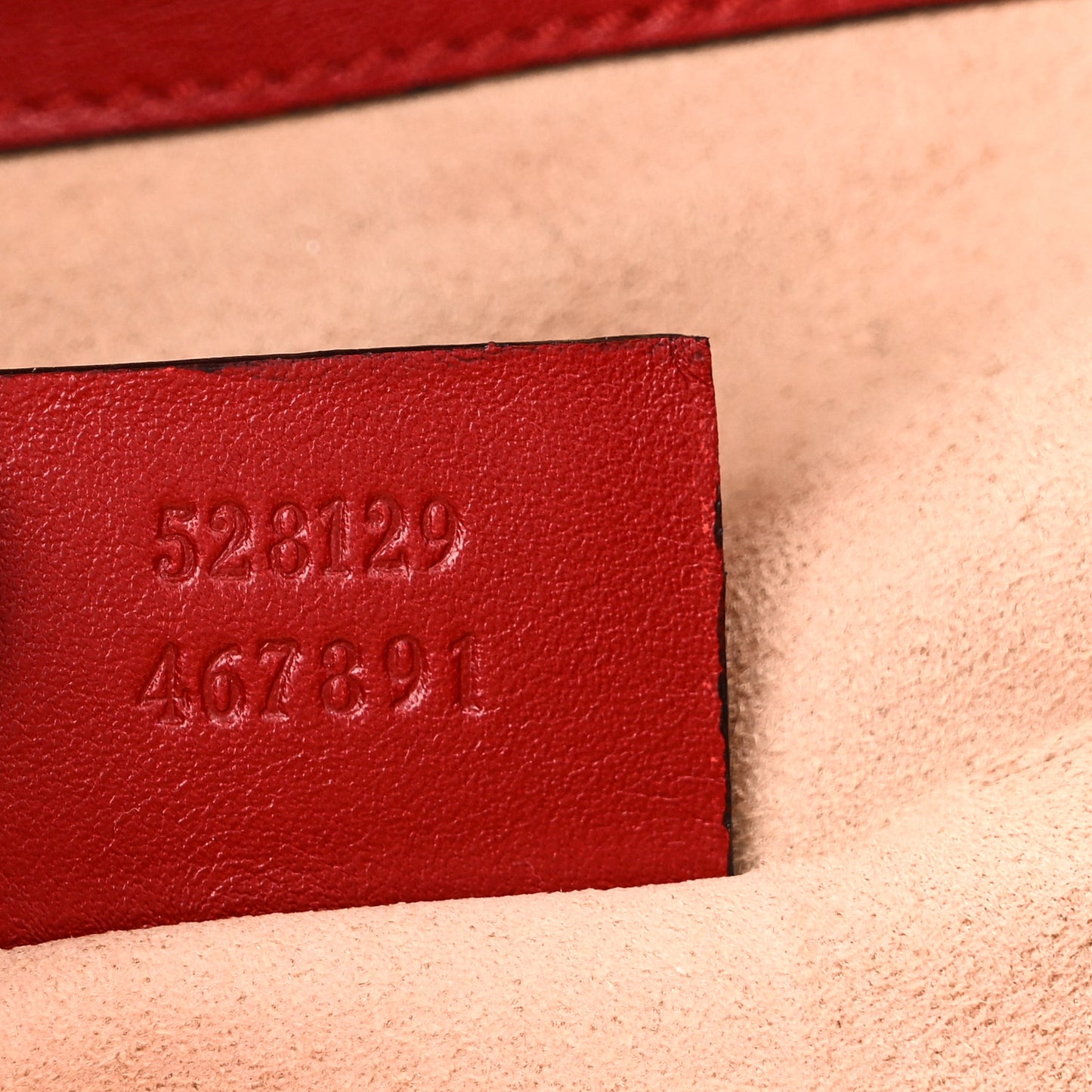 Calfskin Matelasse GG Marmont Flap Backpack Hibiscus Red