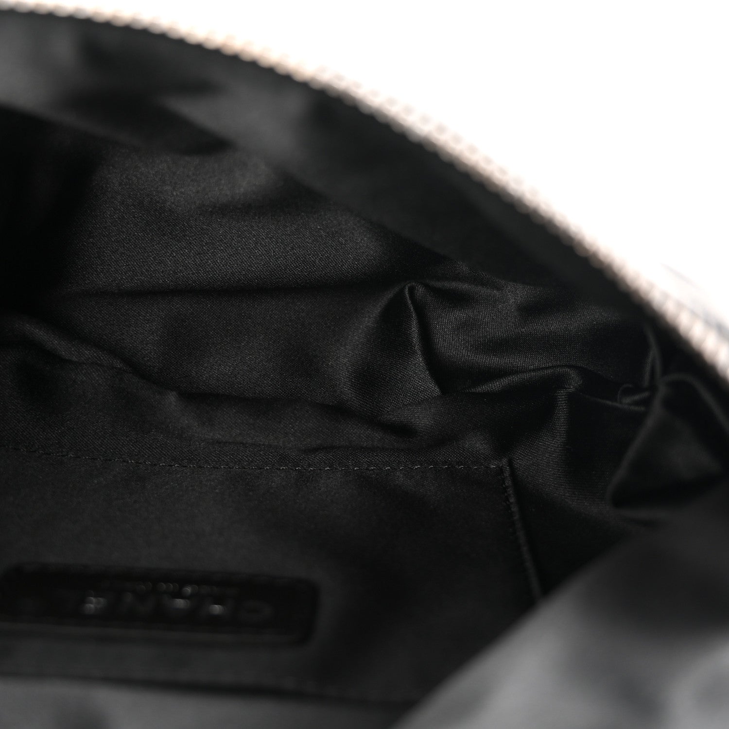 Chanel Lambskin Quilted Banane Waist Bag Fanny Pack Black 5 of 11