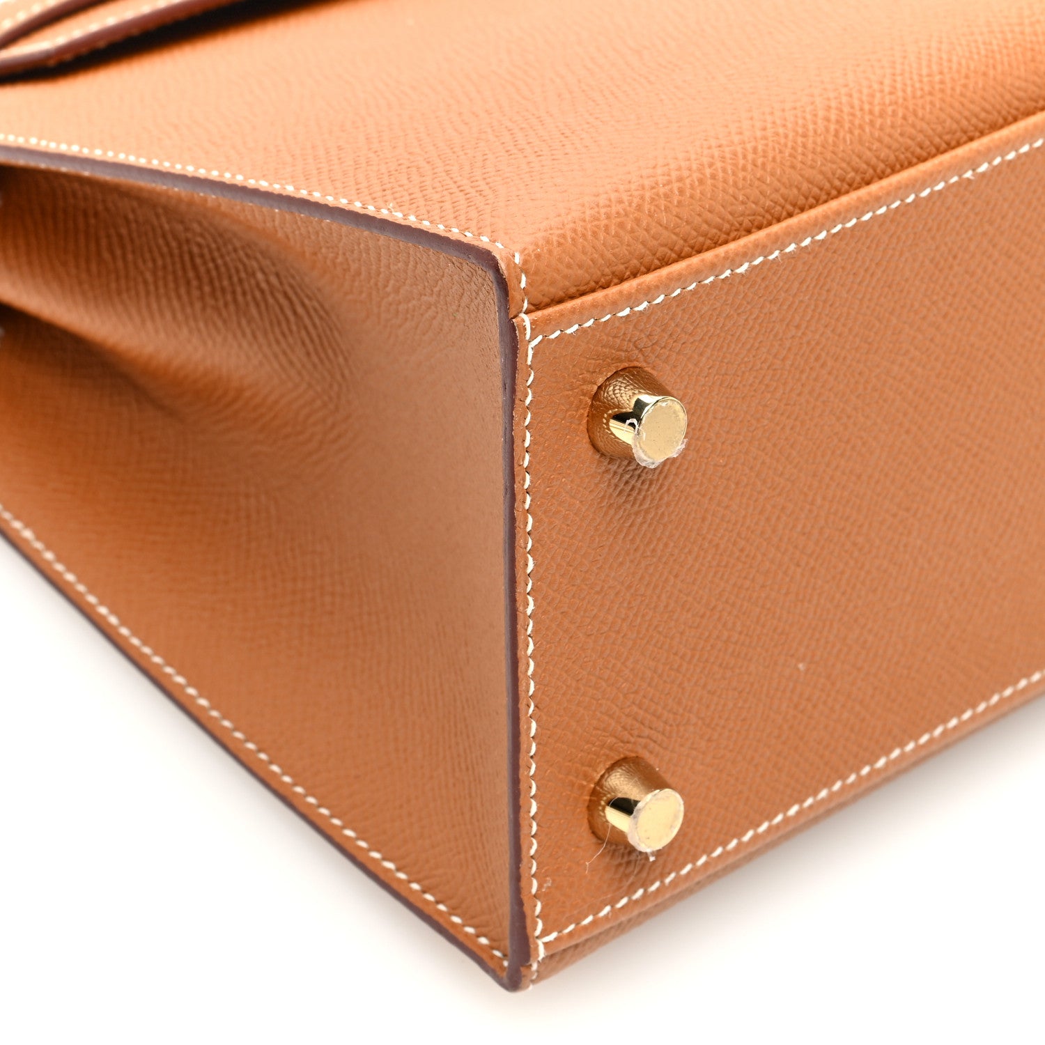 Hermes Epsom Horseshoe Kelly Sellier 25 Gold 9 of 10