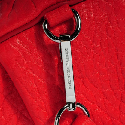 Alexander Wang Pebbled Lambskin Rockie Cola w Silver Hardware 5 of 7