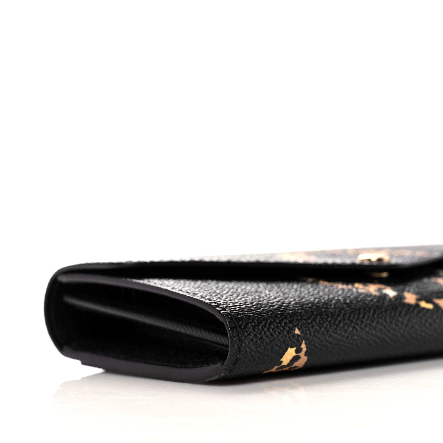 Louis Vuitton Monogram Giant Jungle Sarah Wallet Black 8 of 11