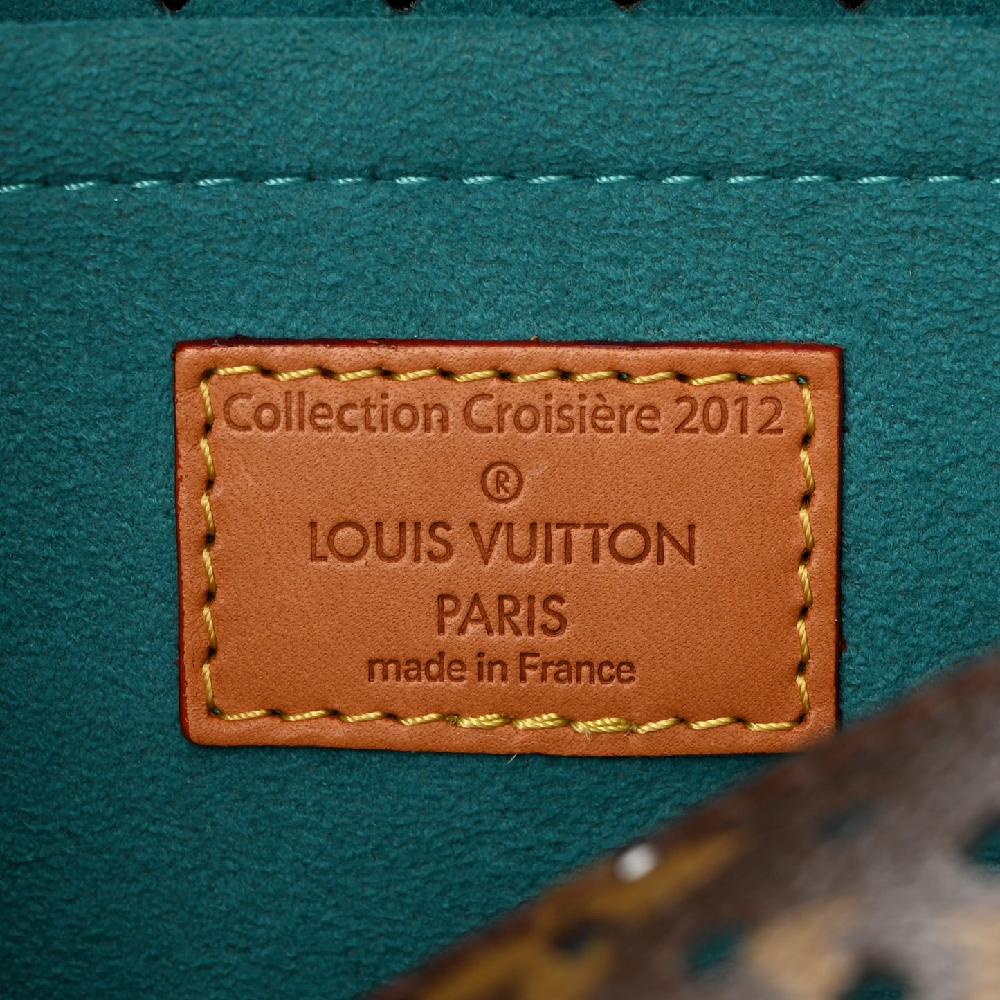 Monogram SC Flore Saumur Teal