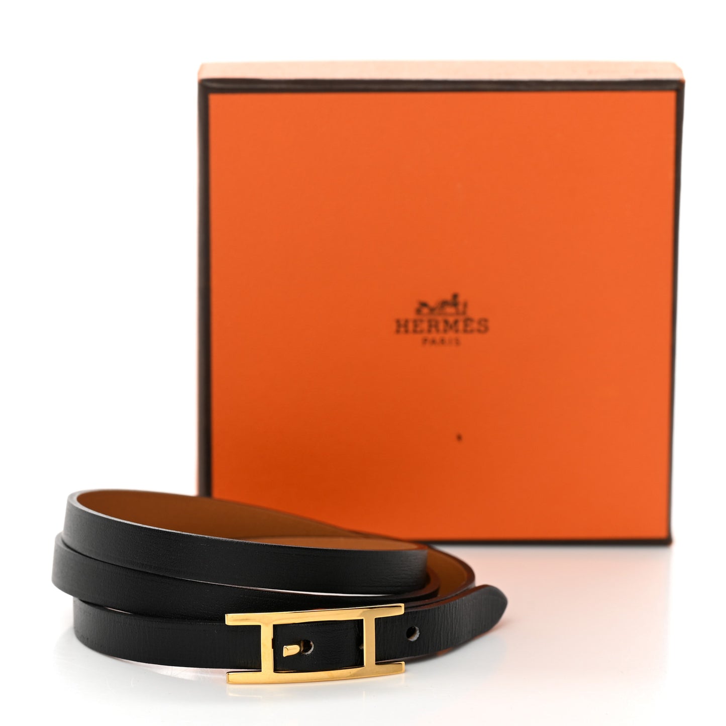 Swift Hapi 3 MM Triple Tour Bracelet S Black