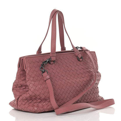 Bottega Veneta Nappa Intrecciato Tote Rose Pink 3 of 15