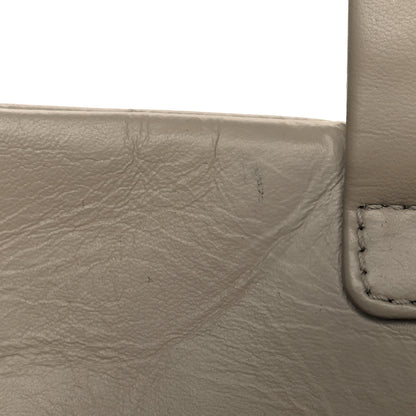 Chanel Lambskin East West Chocolate Bar Chain Flap Grey 14 of 16