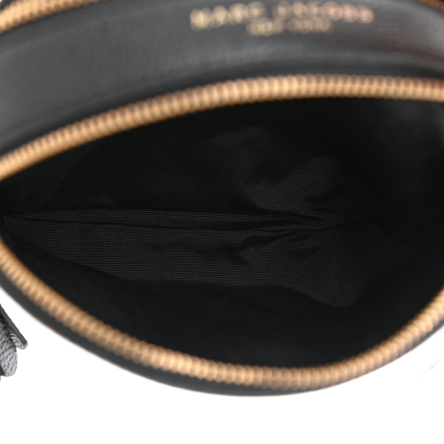 Calfskin Shutter Camera Crossbody Bag Black
