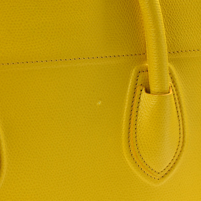 Celine Grained Calfskin Medium Phantom Luggage Yellow 13 of 14