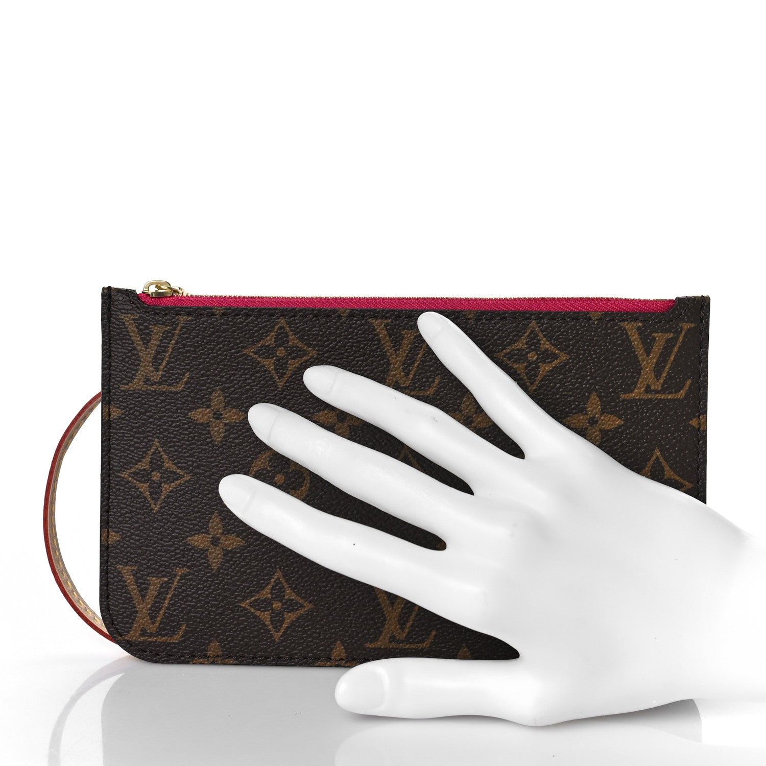 Louis Vuitton Monogram Neverfull PM Pochette Pivoine 2 of 8