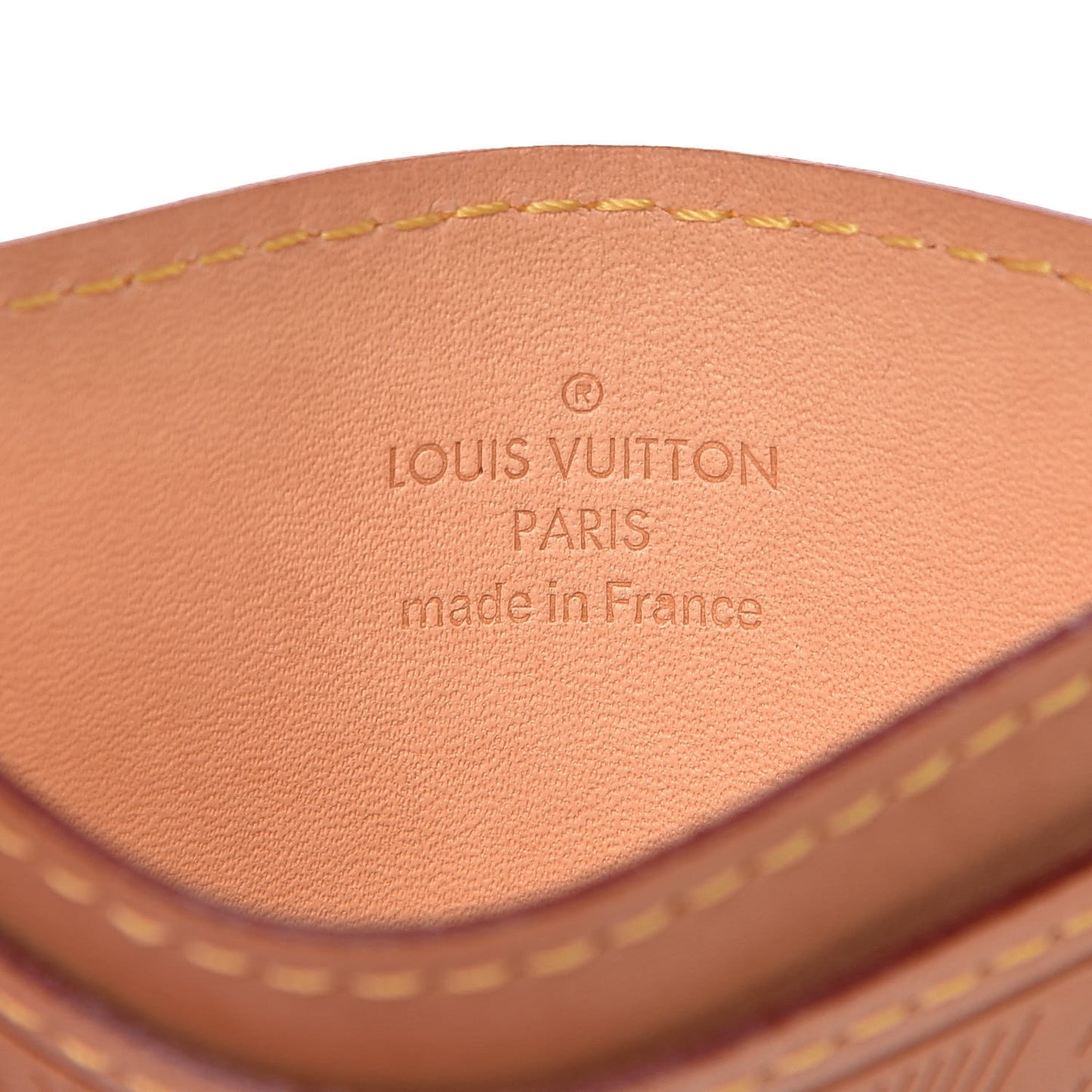 Vachetta Voyages Card Holder