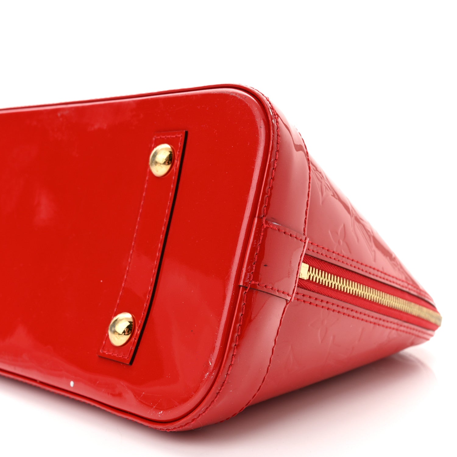 Louis Vuitton Vernis Alma PM Cherry 9 of 10