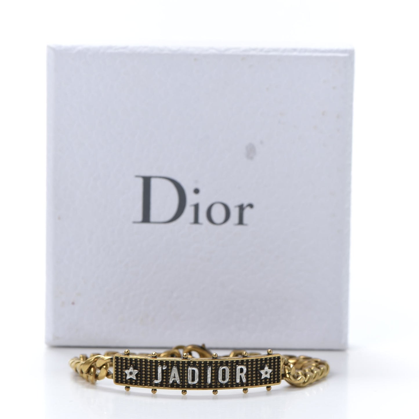 Metal J'Adior Star Chain Bracelet Aged Gold