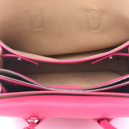 MCM Grained Calfskin Medium Milla Tote Beetroot Pink 5 of 12