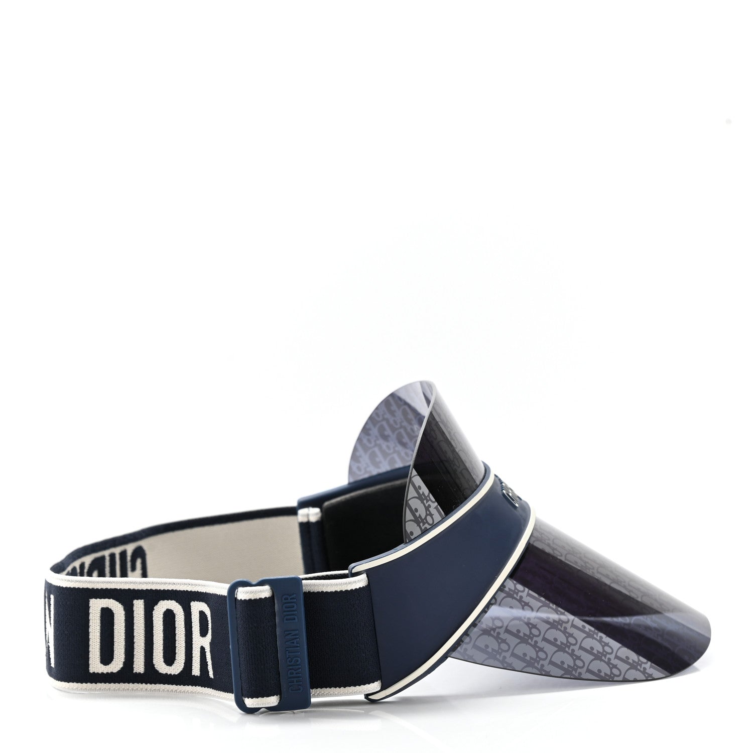 Christian Dior Oblique DiorClub V1U Sun Visor Blue 5 of 10