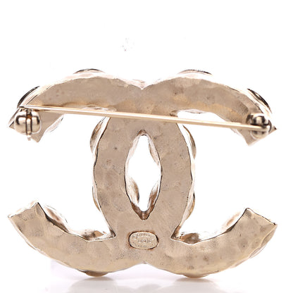 Chanel Resin CC Brooch Gold 3 of 6