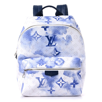 Louis Vuitton Monogram Watercolor Discovery Backpack Blue 1 of 14