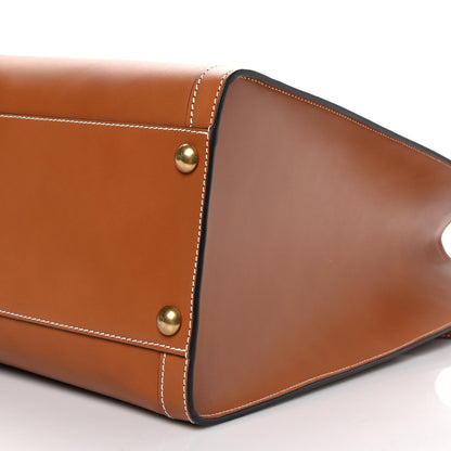 Gucci Calfskin Studded Maxi Diana Tote Bag Cuir 9 of 9