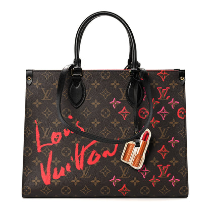 Louis Vuitton Monogram Fall In Love Onthego MM 1 of 7