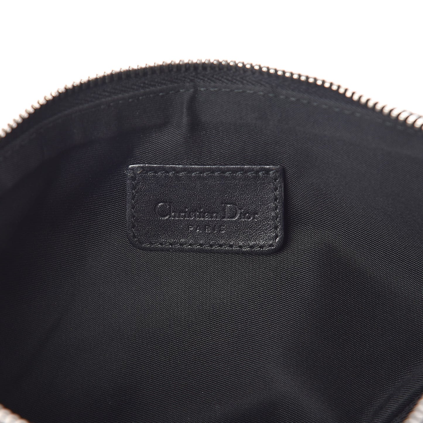 Monogram Mini Saddle Pochette Black