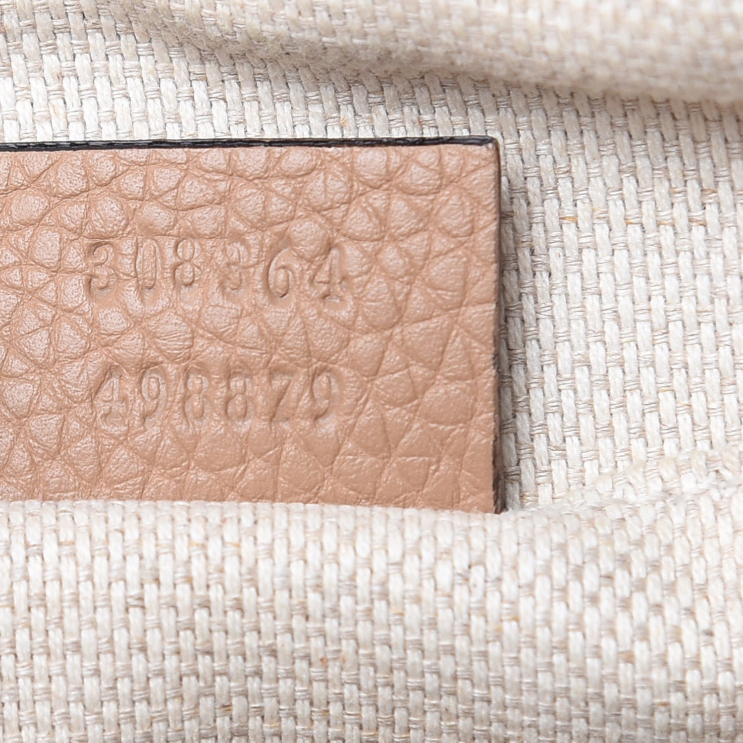 Gucci Pebbled Calfskin Small Soho Disco Bag Rose Beige 7 of 16