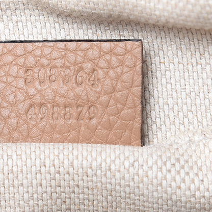 Gucci Pebbled Calfskin Small Soho Disco Bag Rose Beige 7 of 16