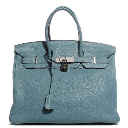 Hermes Togo Birkin 35 Ciel 1 of 23