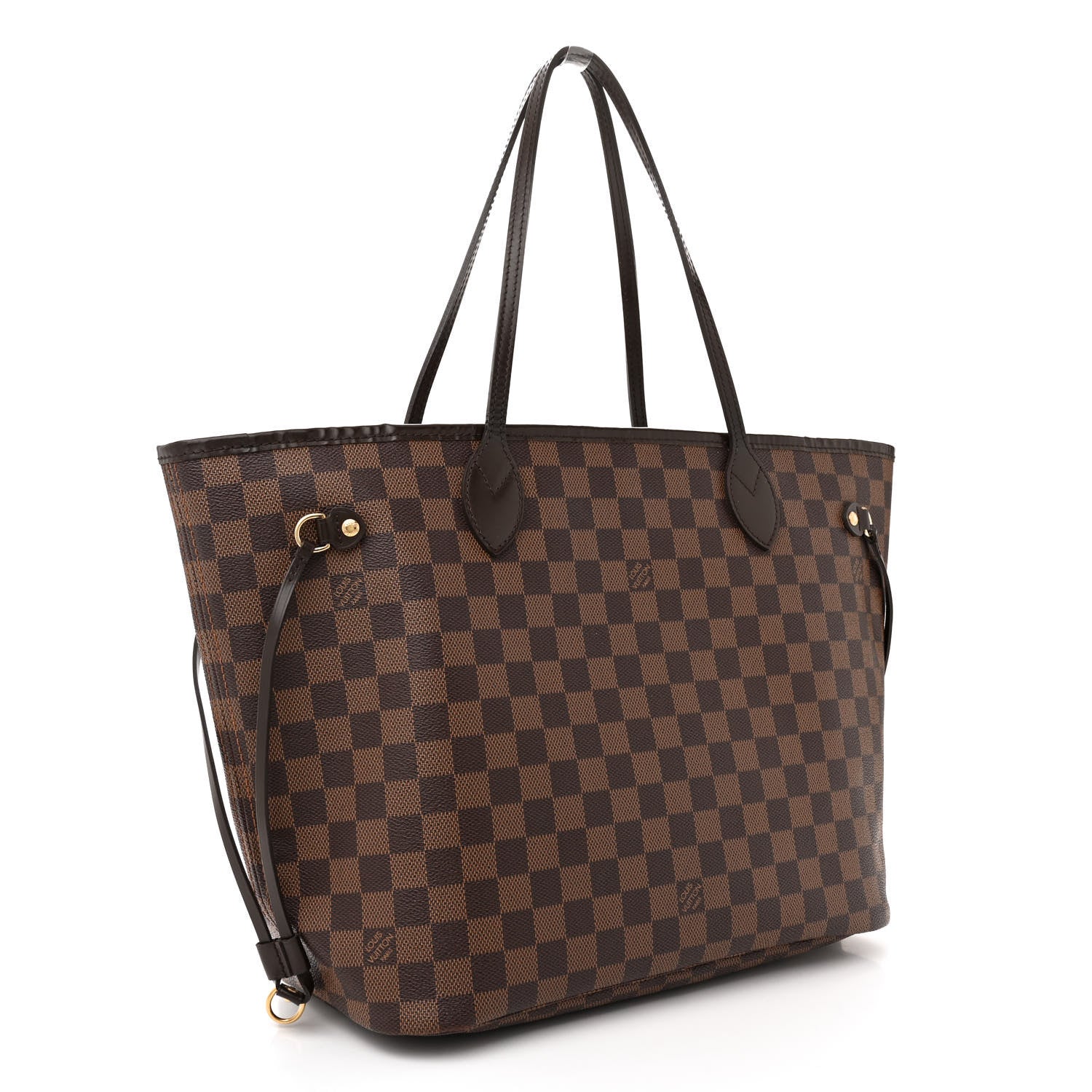 Louis Vuitton Damier Ebene Neverfull MM 3 of 12