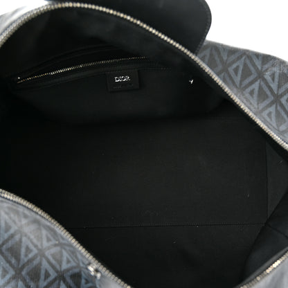 Christian Dior Coated Canvas CD Diamond Lingot 50 Bag Black 4 of 9