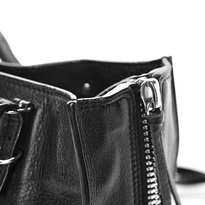 Balenciaga Calfskin Papier Mini A4 Tote Black 12 of 13