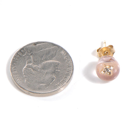 Louis Vuitton Inclusion Stud Set of 2 Pairs Earrings Pink 4 of 5