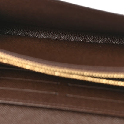 Louis Vuitton Damier Ebene Sarah Wallet 5 of 10