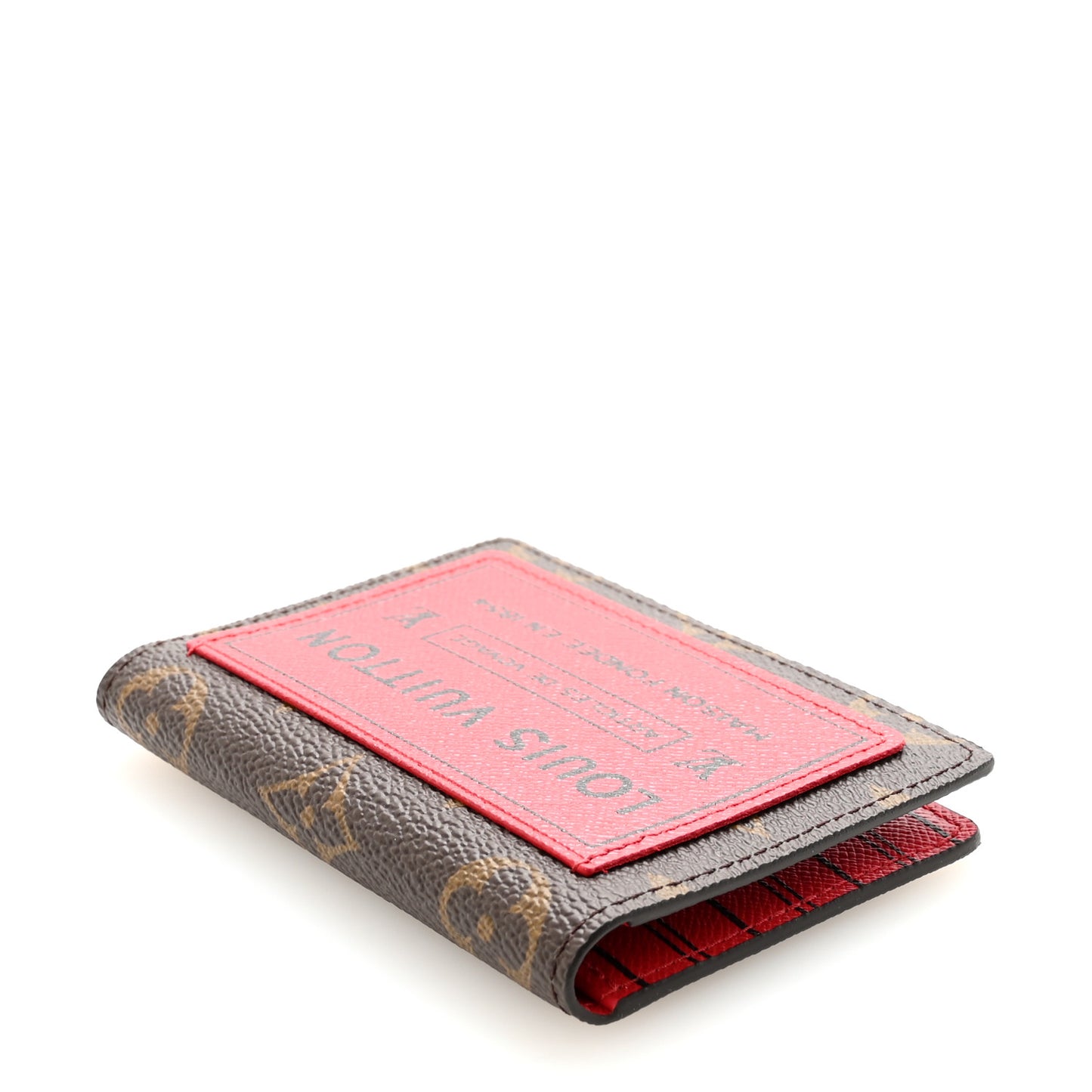 Monogram Inside Out Bifold Pocket Organizer