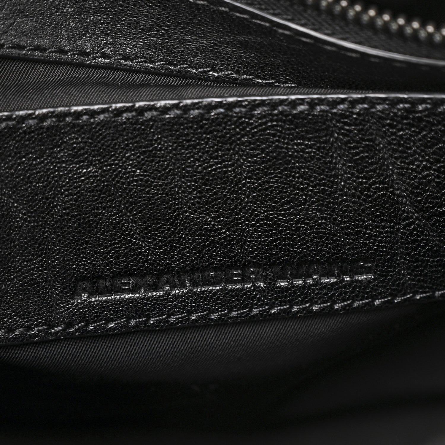 Alexander Wang Pebbled Lambskin Rocco Black Silver Hardware 6 of 12