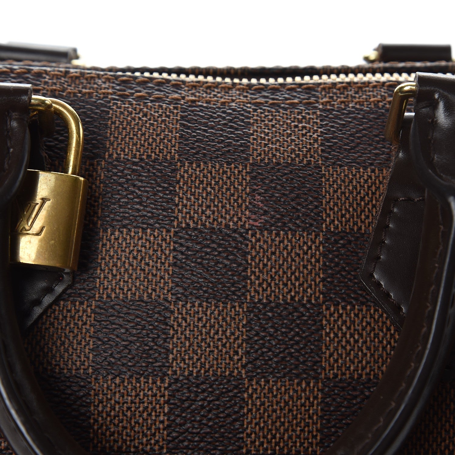 Louis Vuitton Damier Ebene Speedy Bandouliere 25 10 of 11