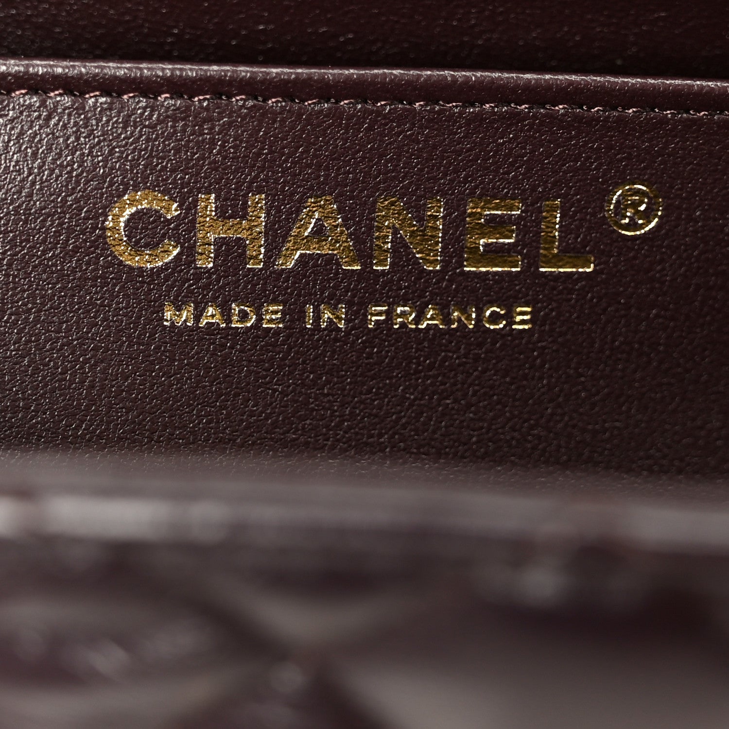 Chanel Lambskin Quilted Mini Top Handle Rectangular Flap Dark