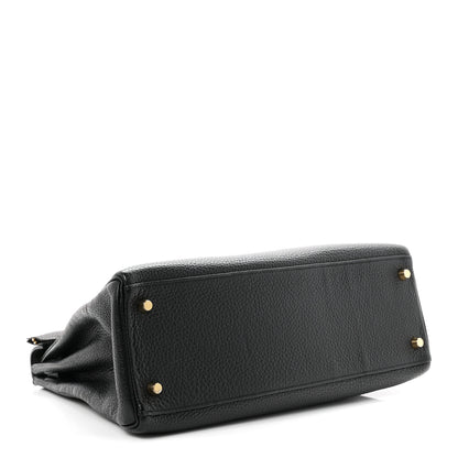 Hermes Togo Kelly Retourne 32 Black 4 of 11