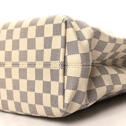 Louis Vuitton Damier Azur Graceful PM Rose Ballerine 9 of 11
