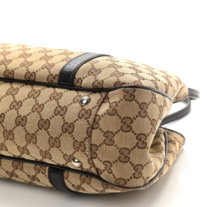 Gucci Monogram Medium Twins Tote Dark Brown 8 of 9