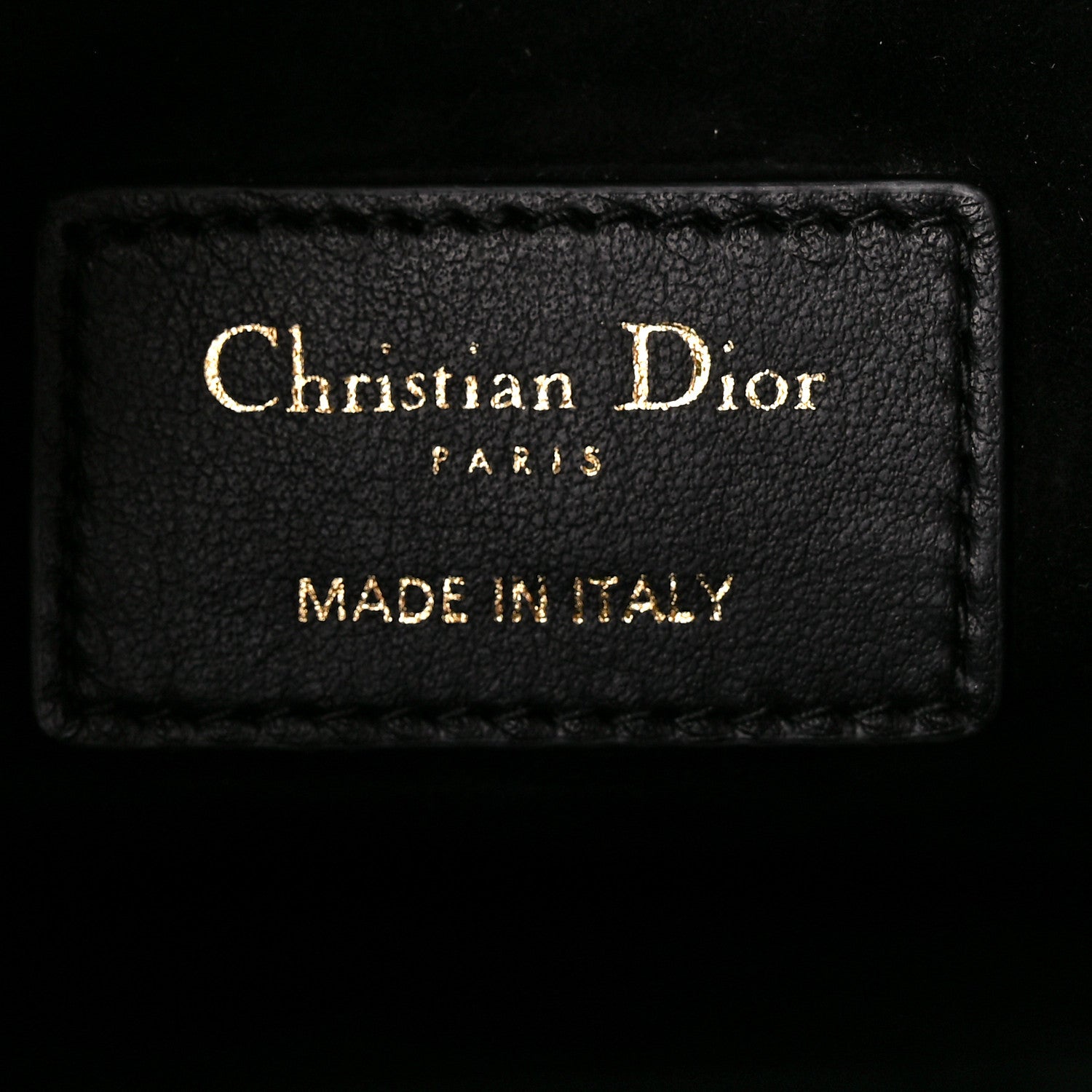 Christian Dior Calfskin Cannage Small Book Tote Black 6 of 11