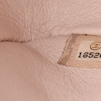 Chanel Lambskin Quilted Jumbo Double Flap Light Pink 7 of 12