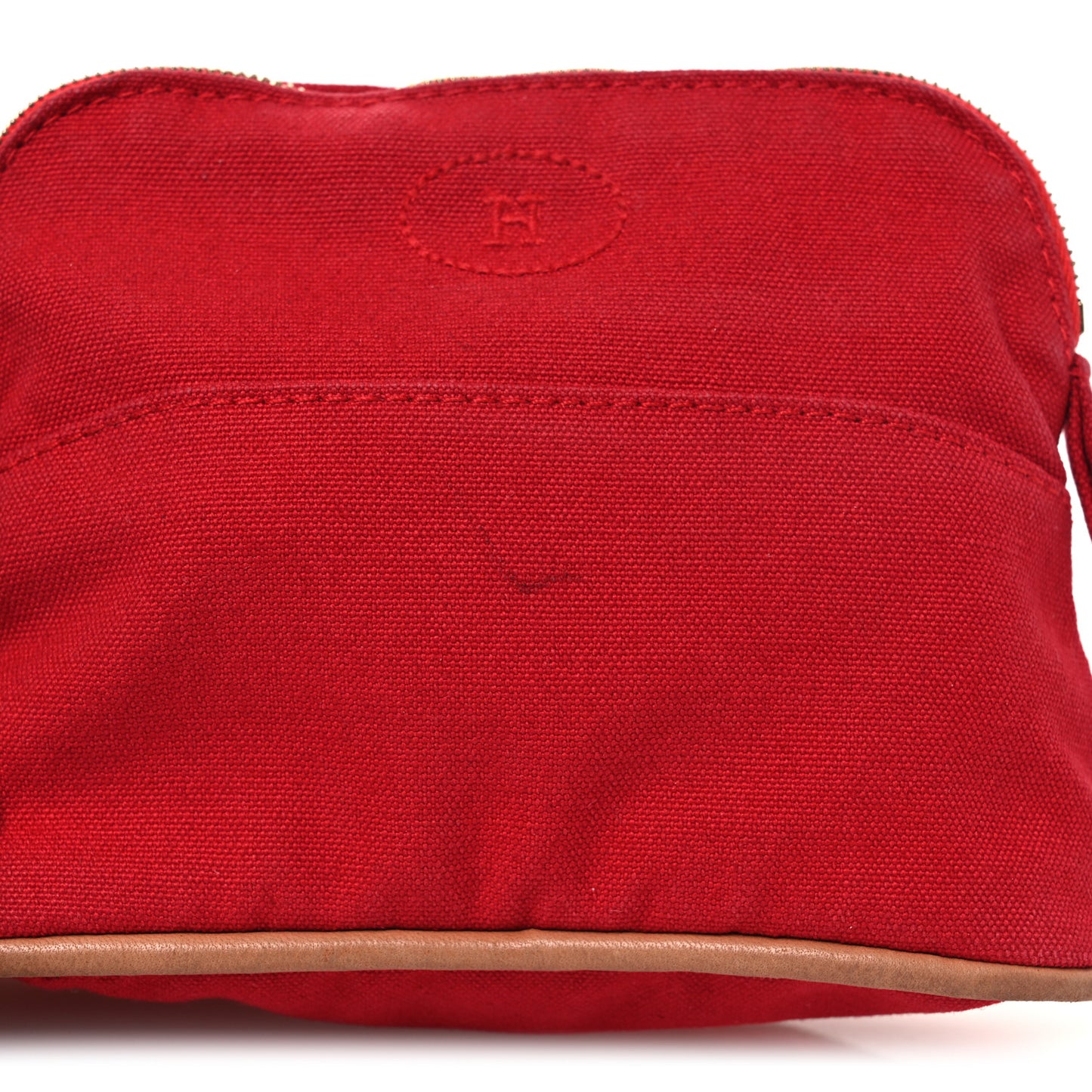 Cotton Canvas Mini Bolide Travel Cosmetic Pouch