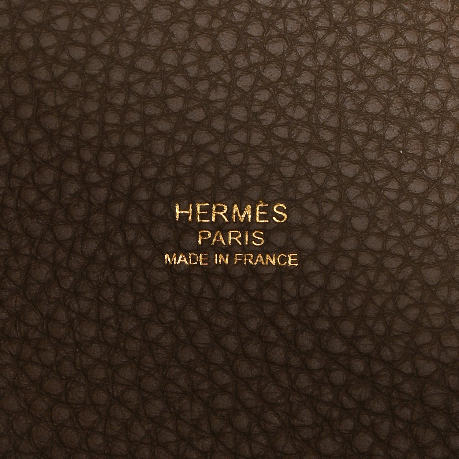 Hermes Taurillon Clemence Picotin Lock 22 MM Etoupe 6 of 11